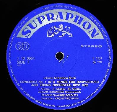 Amazon | [SUPRAPHON] Z.ルージチコヴァー(cemb) V.ノイマン指揮